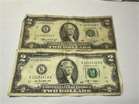 1978 and 2009 Series Two Dollar Notes