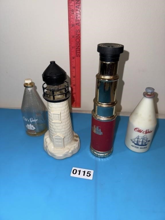 Old Spice Lighthouse and Telescope cologne