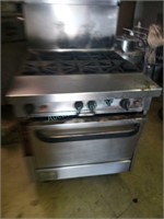 6 burner GAS range better pics on thursday