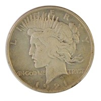 Another VF 1921 Peace Dollar