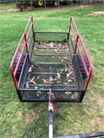 Tilt Lawn/Garden trailer, All metal/Tilt