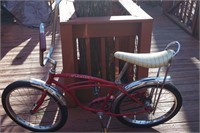 SCHWINN 1970's STINGRAY JUNIOR BICYCLE RED