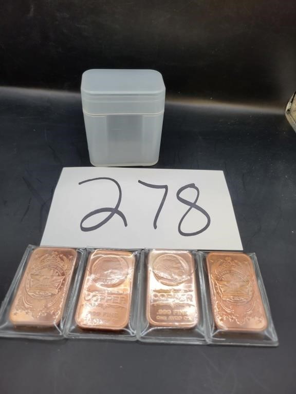 Copper .999 Fine Bars-4