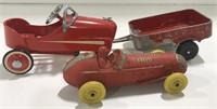 Vintage hallmark kiddie car, auburn car and more