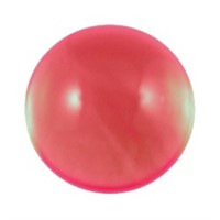 Genuine 0.37ct Round Pink Tourmaline Cabochon