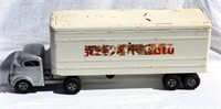 Vintage Structo Metal Toy Truck and Trailer