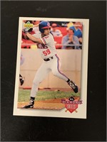 1992 Upper Deck Manny Ramirez Kinston Indians Diam