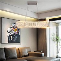 Modern Crystal Chandeliers Light Living Room,