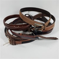 Leather & Leather Like Belts - 34/35 Length
