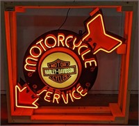 3.5ft Harley-Davidson Service Neon Sign