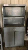 Metal cabinet 30”x14”x64”