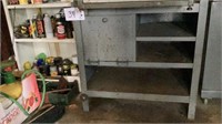 Metal cabinet with hinge door 31”x18”x31”
