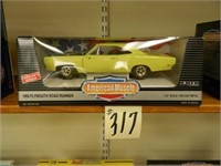 1/18 Scale American Muscle, 1969 Plymouth Road