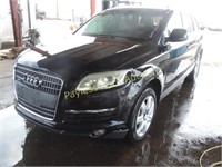 2007 Audi Q7 WA1BY74L17D063832 Black