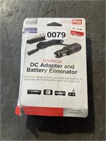 DC ADAPTER AND BATTERY ELIMINATOR