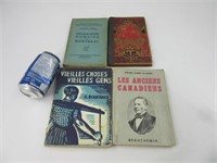 Anciens livres québécois d'intérêt historique