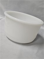 3.5"X6.5" VINTAGE MILK GLASS MIXING BOWL