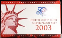 2003 US SILVER PROOF SET