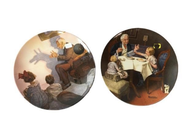 Norman Rockwell Collector Plates by Knowles