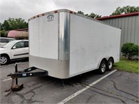 1998 Shadowmaster 16' enclosed trailer