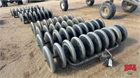 Bourgault Packer Wheels off a Bourgault Air Drill