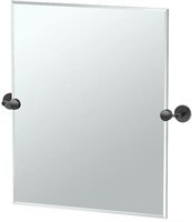 Gatco  Latitude Small Rectangle Mirror, 24 Inch