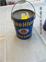 Bee Hive Golden Corn Syrup 10 lbs. Corn Syrup Can