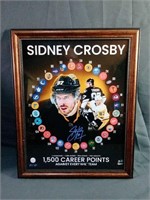 Sydney Crosby 1,500 Career Points Collage Against