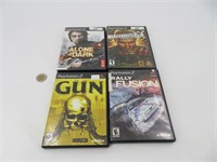 4 jeux pour Playstation 2 dont GUN