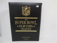 NFL Superbowl Flip Coin binder w/sleeves