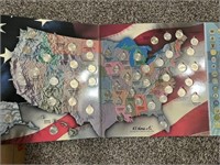 50 State Quarters in Album