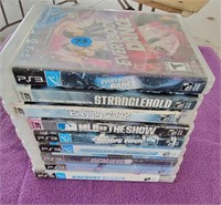 Stack of ps3 games