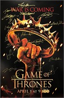 Game of Thrones Poster Autograph