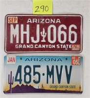 Arizona License Plates
