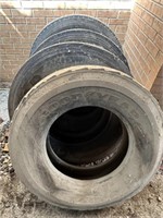 4 - 11R22.5 Truck Tires
