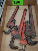 4 X'S BID PIPE WRENCHES