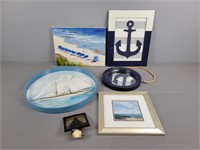 Lot Of Nautical Themed Wall Items