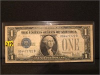 1928B $1 Silver Certificate "Funny Back"