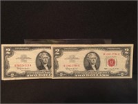(2) 1963 $2 Notes
