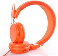 SSEDEW Kids Wired Ear Headphones Stylish Headband
