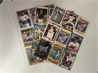 Lot of 27 Roger Clemens Baseball Cards