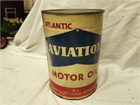 Atlantic Aviation Oil Full can