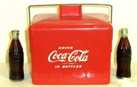 TOY COKE COOLER WITH BOTTLES