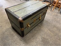 Antique steamer trunk