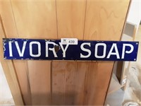 Ivory Soap Porcelain Sign