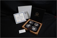 Olympic proof 4 coin set Royal Canadian mint #2