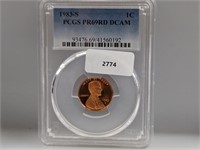 PCGS 1983-S PR69RD DCAM Lincoln Penny