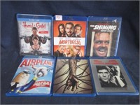 Blue Ray DVD Lot.    .