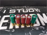 5 Mixed 12GA Slug Shells