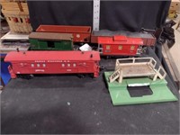 2-Lionel Metal Trains, Coal Car, Hopper & Caboose